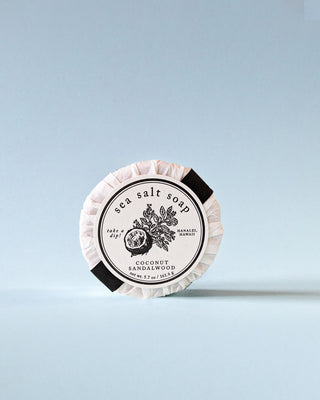 Coconut Sandalwood Sea Salt Soap by Kopa Kauai