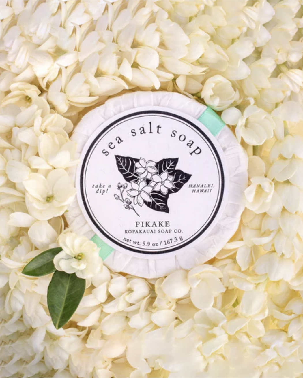 Pikake Sea Salt Soap by Kopa Kauai